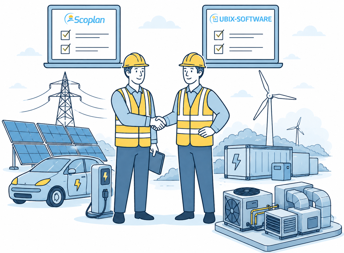 Héritage UBIX-SOFTWARE — UBITIK SAS compte plus de 10 ans d'expérience dans les logiciels de suivi de chantier