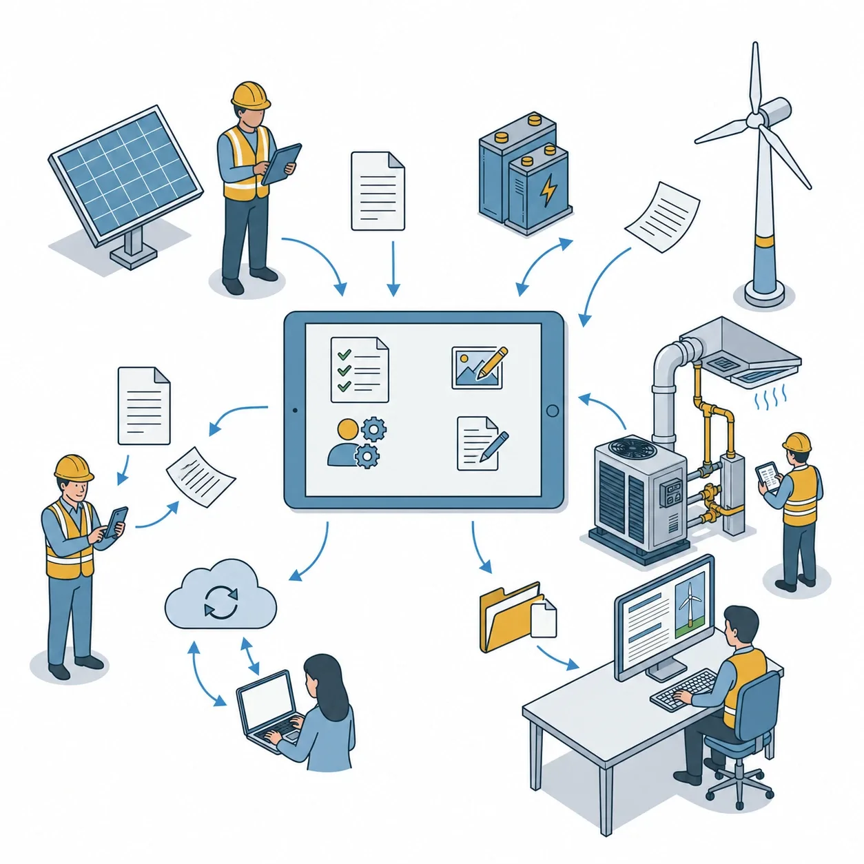 Comptes rendus de chantier