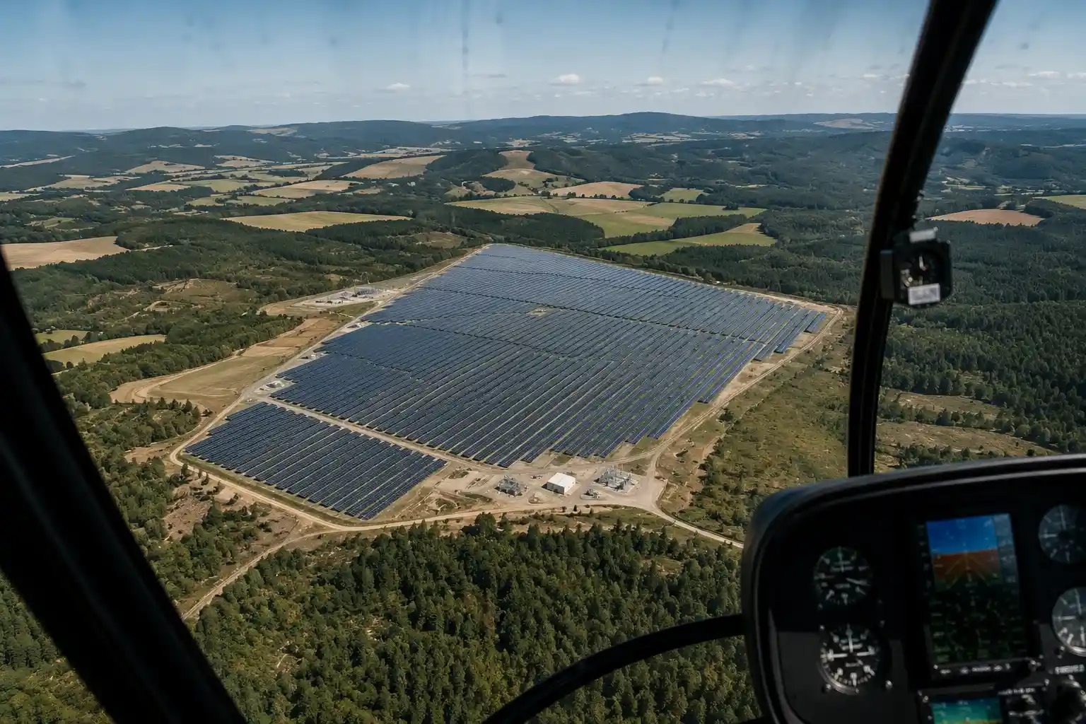 Suivi de chantier photovoltaïque avec coordination des équipes terrain