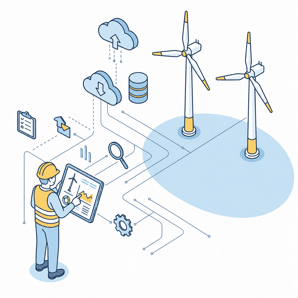 Logiciel de suivi de chantier Énergie